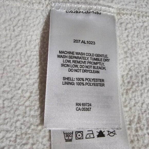 Columbia Medium Cream Lined SportSwear Quilted Zip-up Casual Vest - Picture 4 of 12